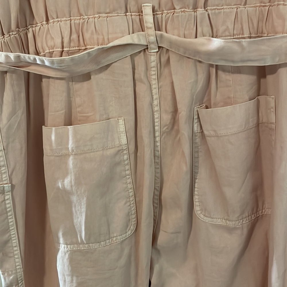 Old Navy light Peach Denim Jumpsuit, 2X - Picture 12 of 13